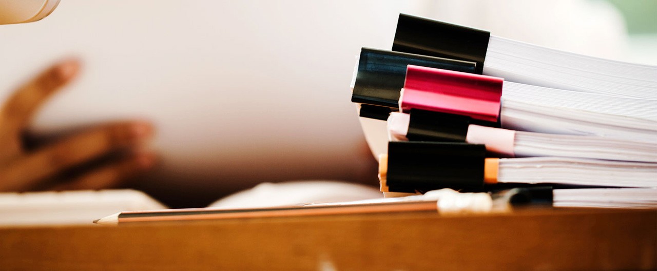 stack of documents
