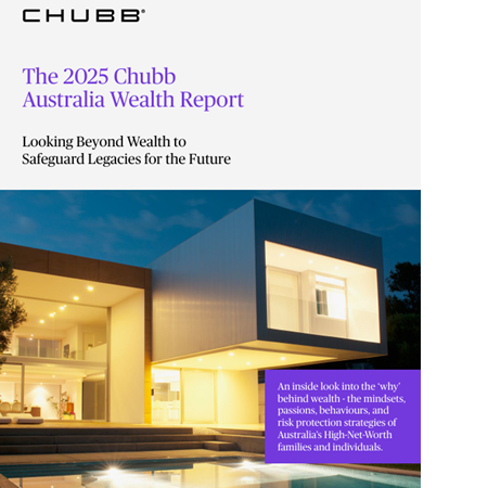 chubb australia wealth report