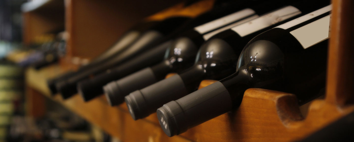 wine bottles 