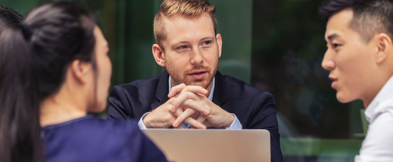 guy in the meeting
