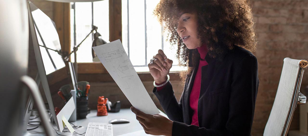 woman in workplace