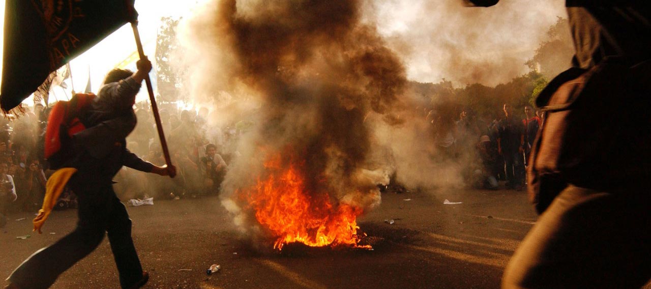 civil unrest on the street