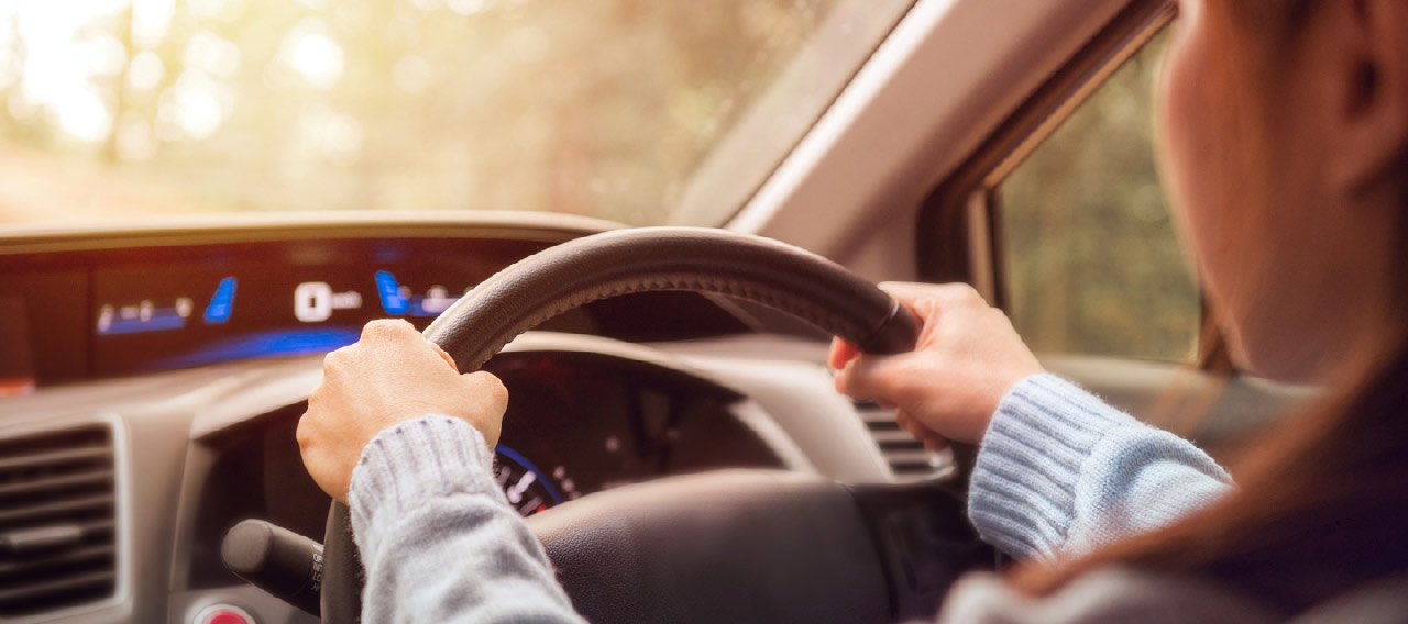girl driving