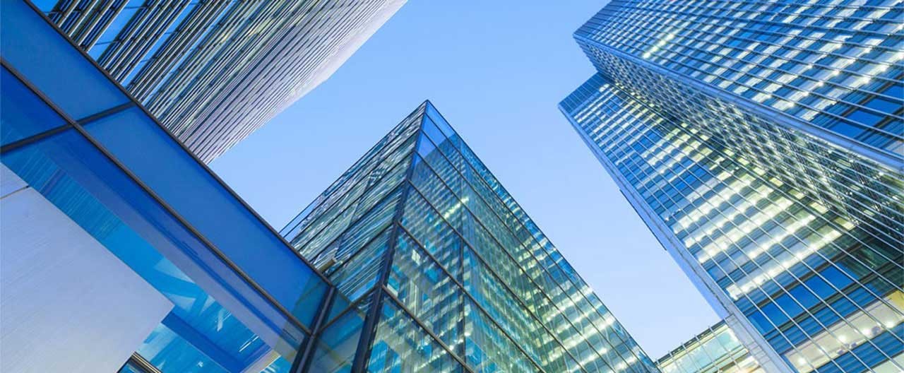 buildings from below