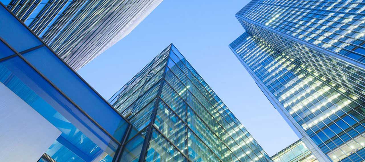 buildings from below