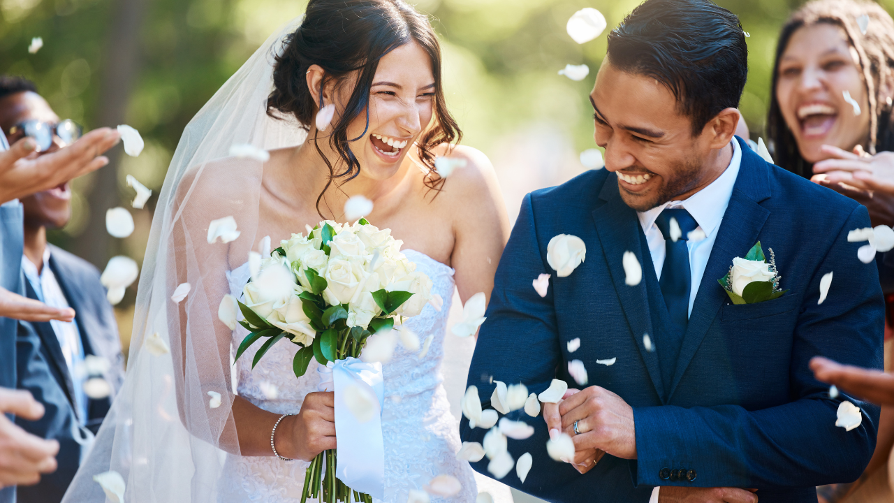 bride and groom